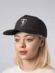 Бейсболка PUMA арт. 026423 FERRARI PRO LOW CURVE BB CAP (черный)